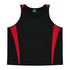 Aussie Pacific The Eureka Singlet | Mens Black/Red Shirts & Tops