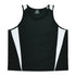 Aussie Pacific The Eureka Singlet | Mens Black/White Shirts & Tops