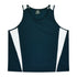 Aussie Pacific The Eureka Singlet | Mens Navy/White Shirts & Tops