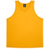 Aussie Pacific The Botany Singlet | Mens Gold Shirts & Tops
