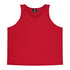 Aussie Pacific The Botany Singlet | Mens Red Shirts & Tops