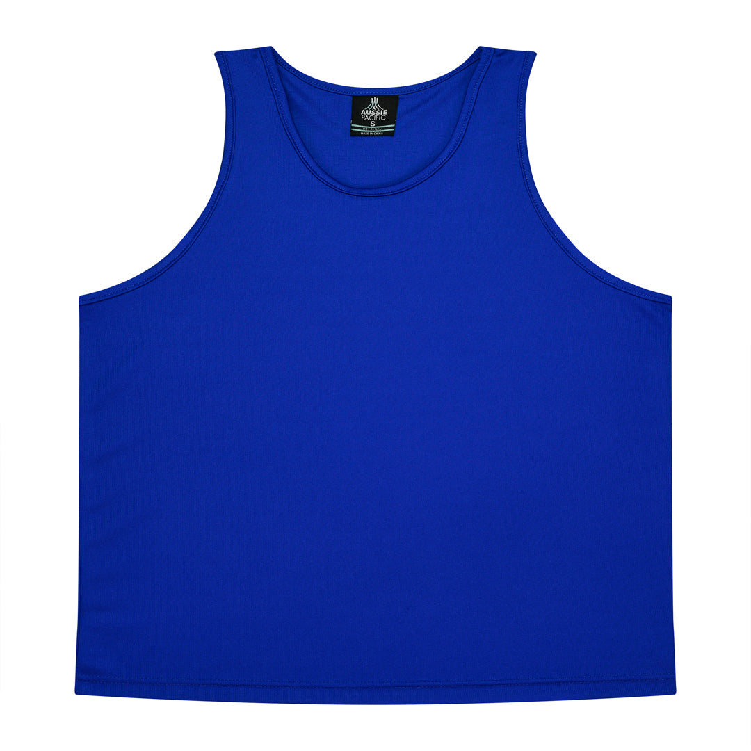 Aussie Pacific The Botany Singlet | Mens Royal Shirts & Tops