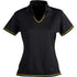 Stencil The Cool Dry Polo | Ladies | Short Sleeve Black/Gold Shirts & Tops