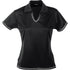 Stencil The Cool Dry Polo | Ladies | Short Sleeve Black/White Shirts & Tops