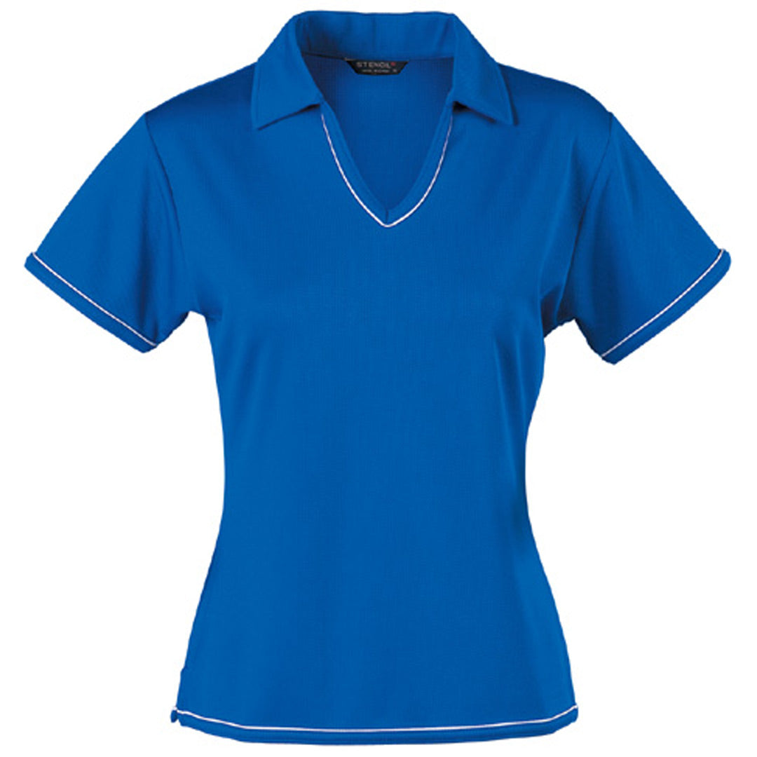 Stencil The Cool Dry Polo | Ladies | Short Sleeve Shirts & Tops