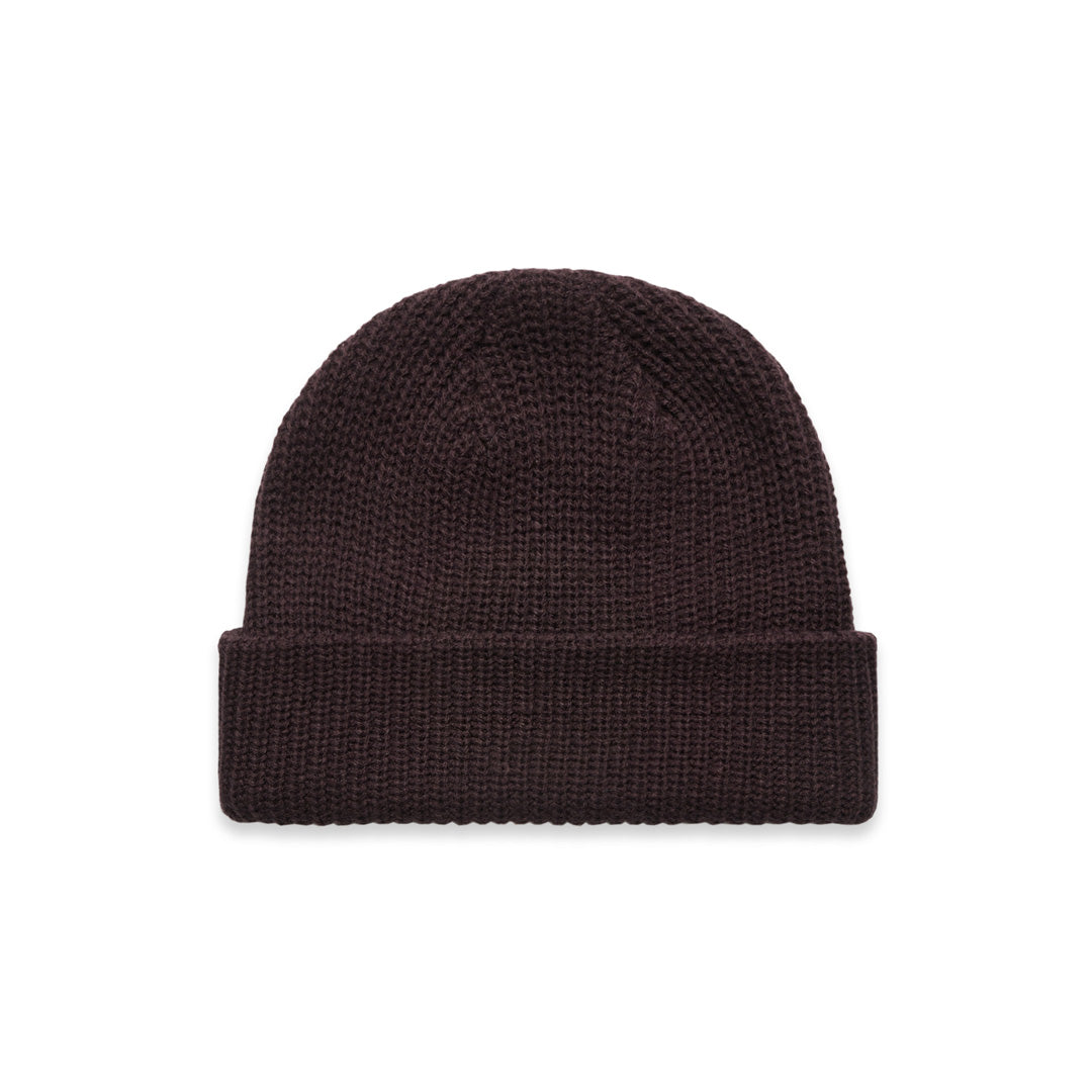 AS Colour The Cable Beanie | Adults Plum Hats