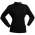 Stencil The Freshen Polo | Ladies | Long Sleeve Black Shirts & Tops