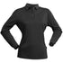 Stencil The Freshen Polo | Ladies | Long Sleeve Charcoal Shirts & Tops