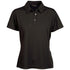 Stencil The Glacier Polo | Ladies | Short Sleeve Black Shirts & Tops