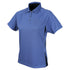 Stencil The Arctic Polo | Ladies | Short Sleeve Dusty Blue Shirts & Tops