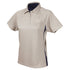 Stencil The Arctic Polo | Ladies | Short Sleeve Sand Shirts & Tops