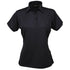 Stencil The Silvertech Polo | Ladies | Short Sleeve Navy/Silver Shirts & Tops