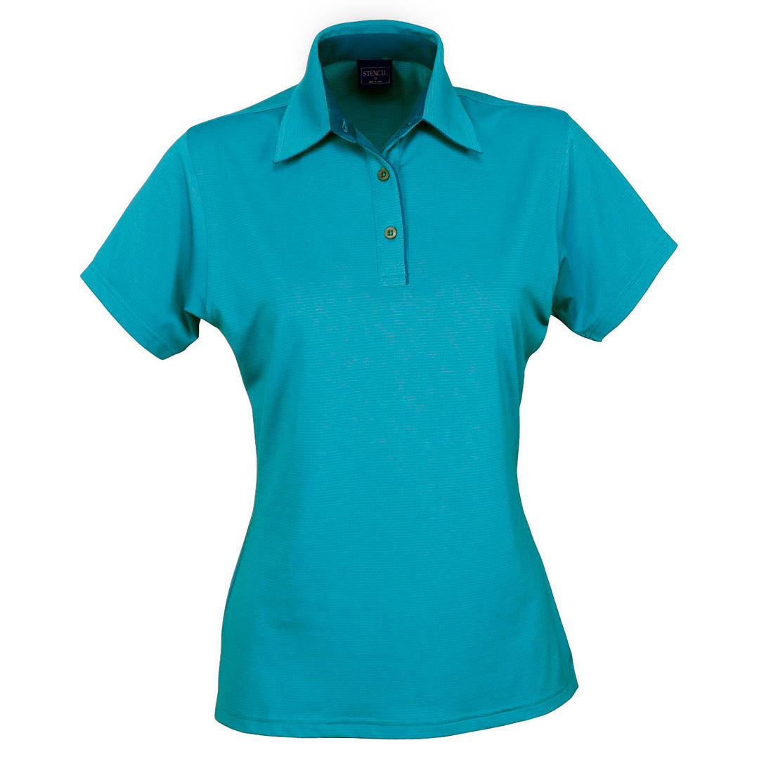 Stencil The Silvertech Polo | Ladies | Short Sleeve Shirts & Tops