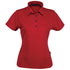 Stencil The Argent Polo | Ladies | Short Sleeve Red Shirts & Tops