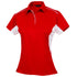 Stencil The Freshen Polo | Ladies | Short Sleeve Red/White Shirts & Tops