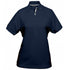 Stencil The Superdry Polo | Ladies | Short Sleeve Navy/Silver Shirts & Tops