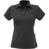 Stencil The Boston Polo | Ladies | Short Sleeve Charcoal/Black Shirts & Tops