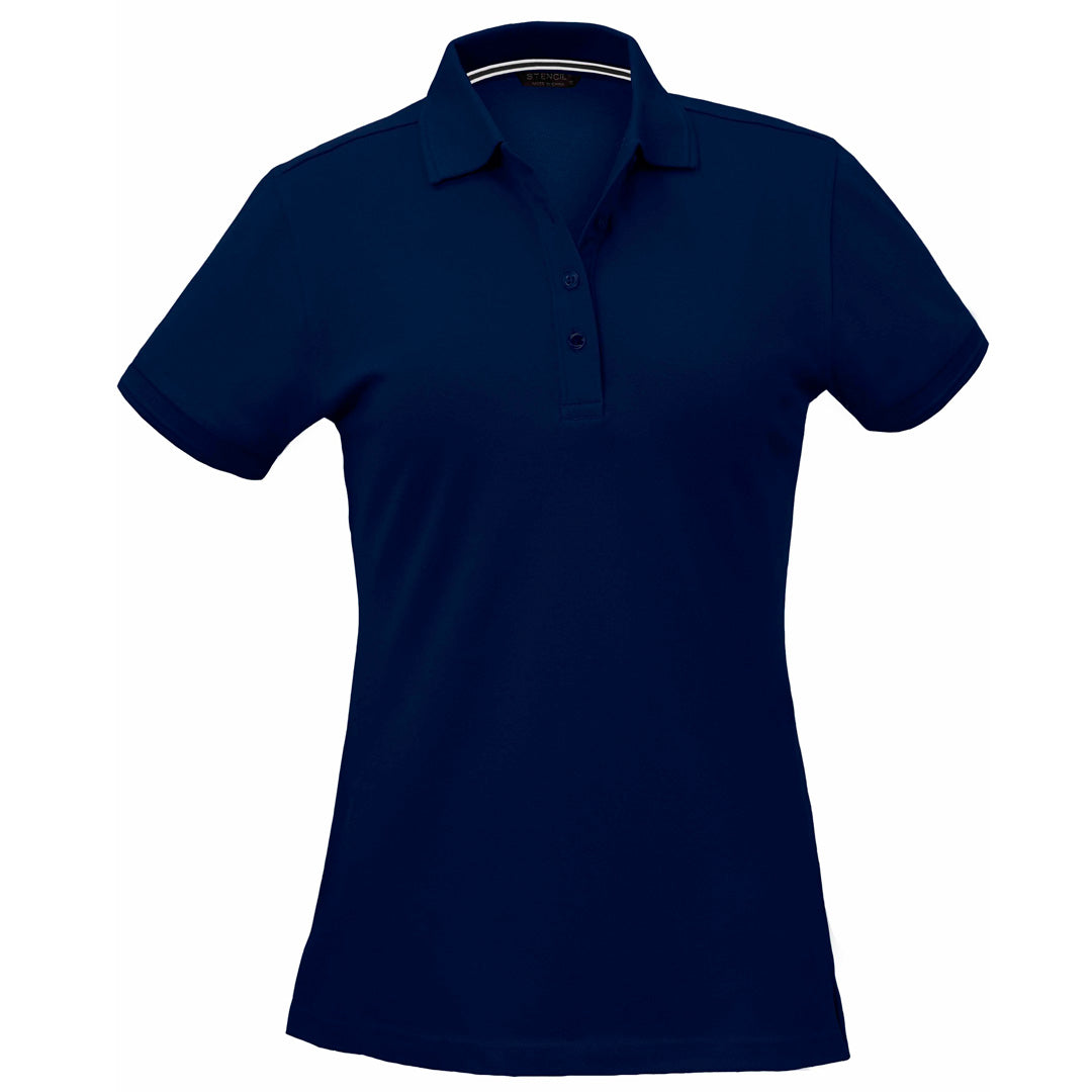 Stencil The Oceanic Polo | Ladies | Short Sleeve Shirts & Tops