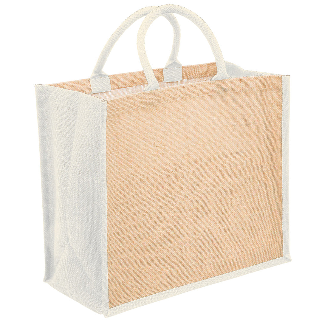 Legend The Eco Jute Tote Bag Cream Shopping Totes