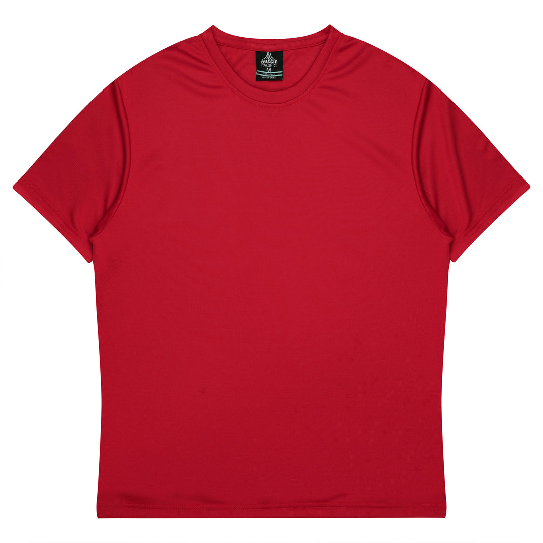 Aussie Pacific The Botany Tee | Mens | Short Sleeve Red Shirts & Tops