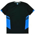 Aussie Pacific The Tasman Tee | Mens | Short Sleeve | Black Base Black/Cyan Shirts & Tops
