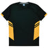 Aussie Pacific The Tasman Tee | Mens | Short Sleeve | Black Base Black/Gold Shirts & Tops