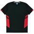 Aussie Pacific The Tasman Tee | Mens | Short Sleeve | Black Base Black/Red Shirts & Tops