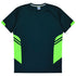 Aussie Pacific The Tasman Tee | Mens | Short Sleeve | Navy Base Navy/Neon Green Shirts & Tops