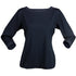 Stencil The Argent Top | Ladies | 3/4 Sleeve Navy Shirts & Tops