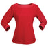 Stencil The Argent Top | Ladies | 3/4 Sleeve Red Shirts & Tops