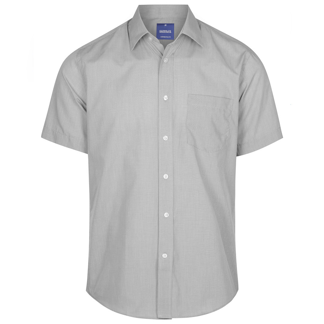 Gloweave The Windsor Shirt | Mens | Short Sleeve Black Shirts & Tops