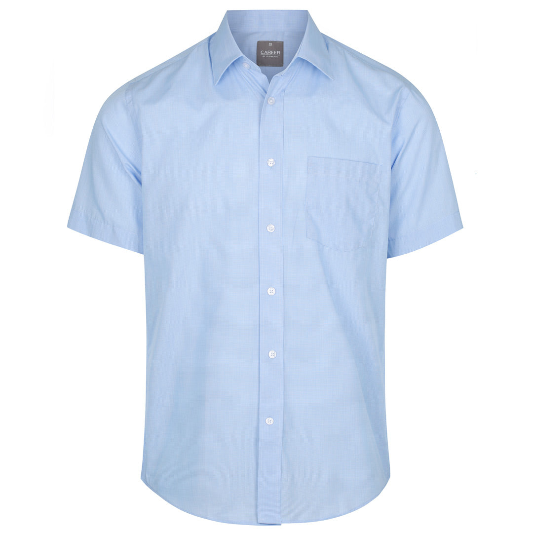 Gloweave The Windsor Shirt | Mens | Short Sleeve Sky Shirts & Tops