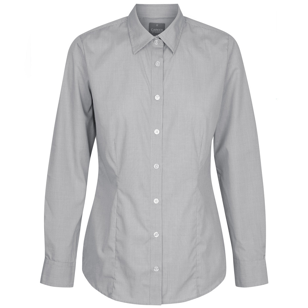 Gloweave The Windsor Shirt | Ladies | Long Sleeve Black Shirts & Tops