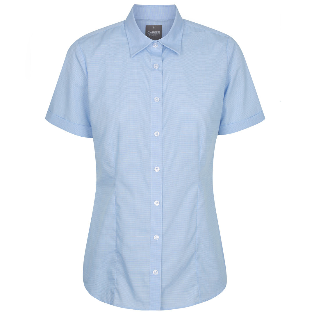 Gloweave The Windsor Shirt | Ladies | Short Sleeve Sky Shirts & Tops