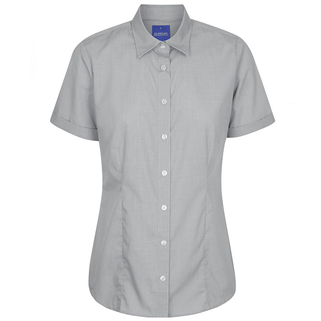 Gloweave The Windsor Shirt | Ladies | Short Sleeve Black Shirts & Tops