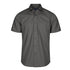 Gloweave The Nicholson Shirt | Mens | Short Sleeve Charcoal Shirts & Tops
