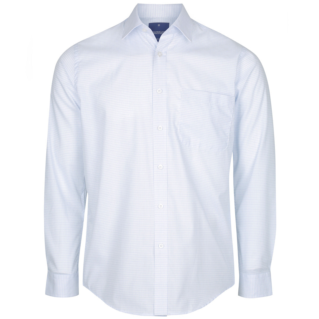 Gloweave The Bell Shirt | Mens | Long Sleeve White Shirts & Tops
