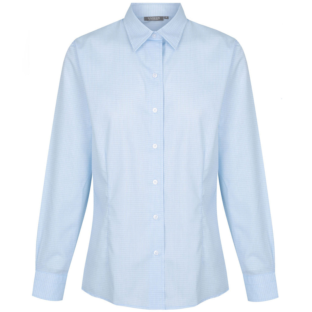 Gloweave The Bell Shirt | Ladies | Long Sleeve Sky Blue Shirts & Tops