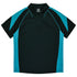 Aussie Pacific The Premier Polo | Mens Black/Teal Shirts & Tops
