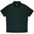 Aussie Pacific The Yarra Polo | Mens Black/Red Shirts & Tops