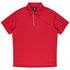 Aussie Pacific The Yarra Polo | Mens Red/White Shirts & Tops