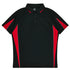 Aussie Pacific The Eureka Polo Shirt | Mens Black/Red Shirts & Tops