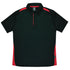 Aussie Pacific The Paterson Polo Shirt | Mens Black/Red Shirts & Tops