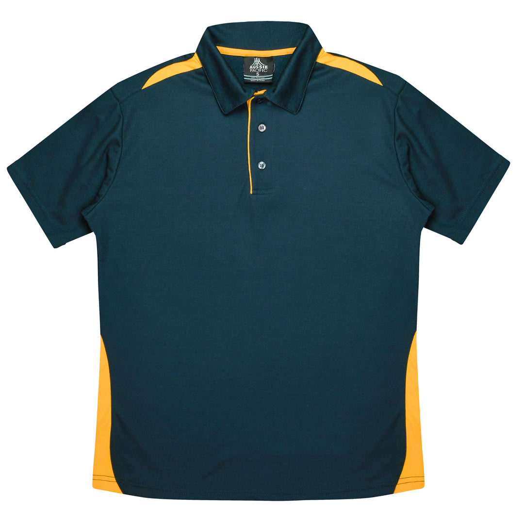 Aussie Pacific The Paterson Polo Shirt | Mens Navy/Gold Shirts & Tops