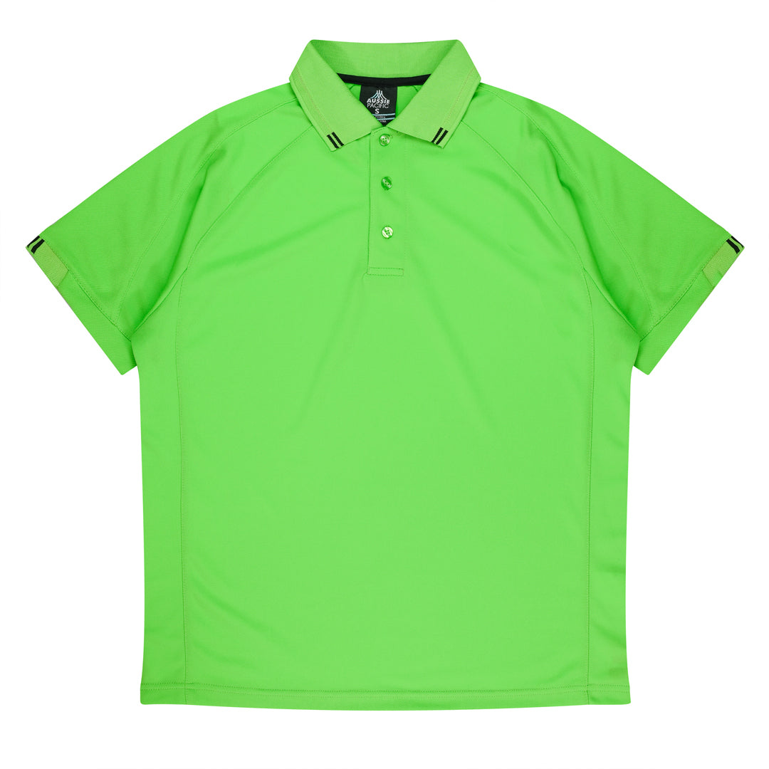 Aussie Pacific The Flinders Polo | Mens | Short Sleeve Apple/Black Shirts & Tops