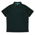 Aussie Pacific The Flinders Polo | Mens | Short Sleeve Black/Teal Shirts & Tops