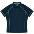 Aussie Pacific The Endeavour Polo | Mens | Short Sleeve Navy/Fluro Green Shirts & Tops