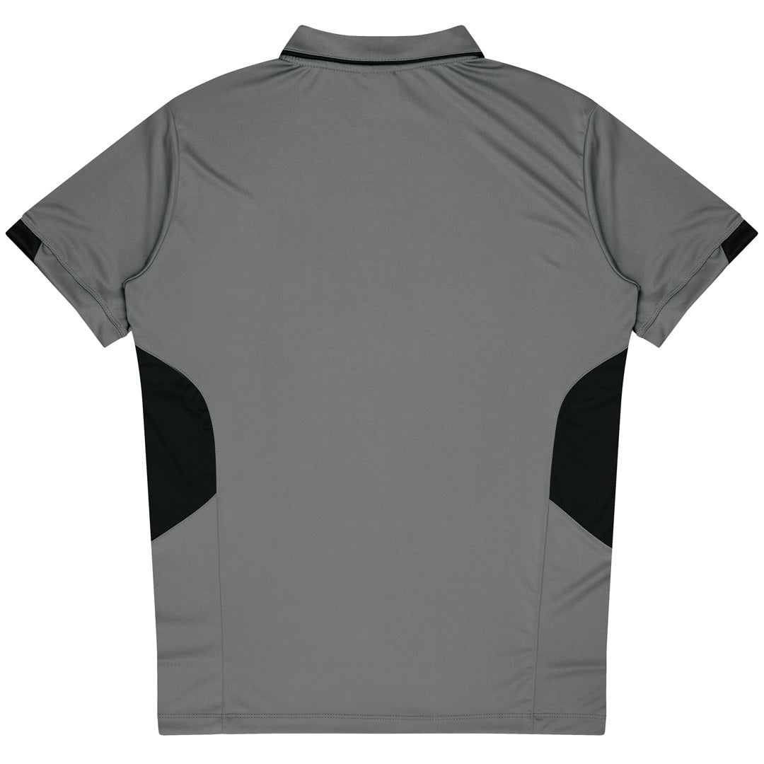 Aussie Pacific The Tasman Polo | Mens | Short Sleeve | Grey Base Shirts & Tops