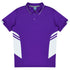 Aussie Pacific The Tasman Polo | Mens | Short Sleeve | Mixed Base Purple/White Shirts & Tops
