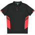 Aussie Pacific The Tasman Polo | Mens | Short Sleeve | Grey Base Slate/Neon Pink Shirts & Tops